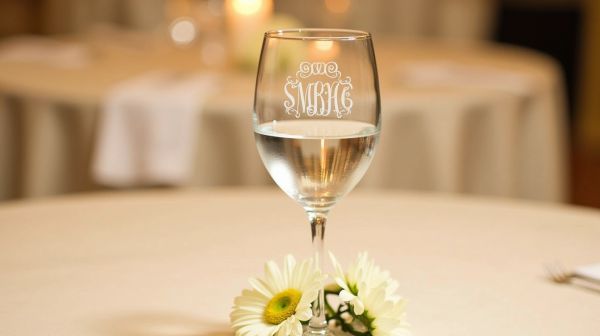 Choisir des verres gravés personnalisés pour vos invités de mariage