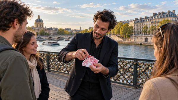 Découvrez les talents uniques de Jeremy Swap, magicien à Paris
