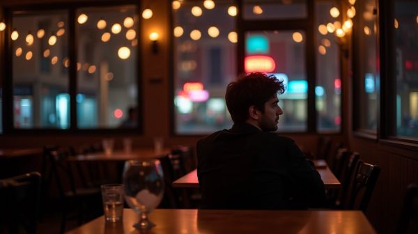 Rencontre d'un célibataire mal à l'aise en soirée speed dating à Nantes